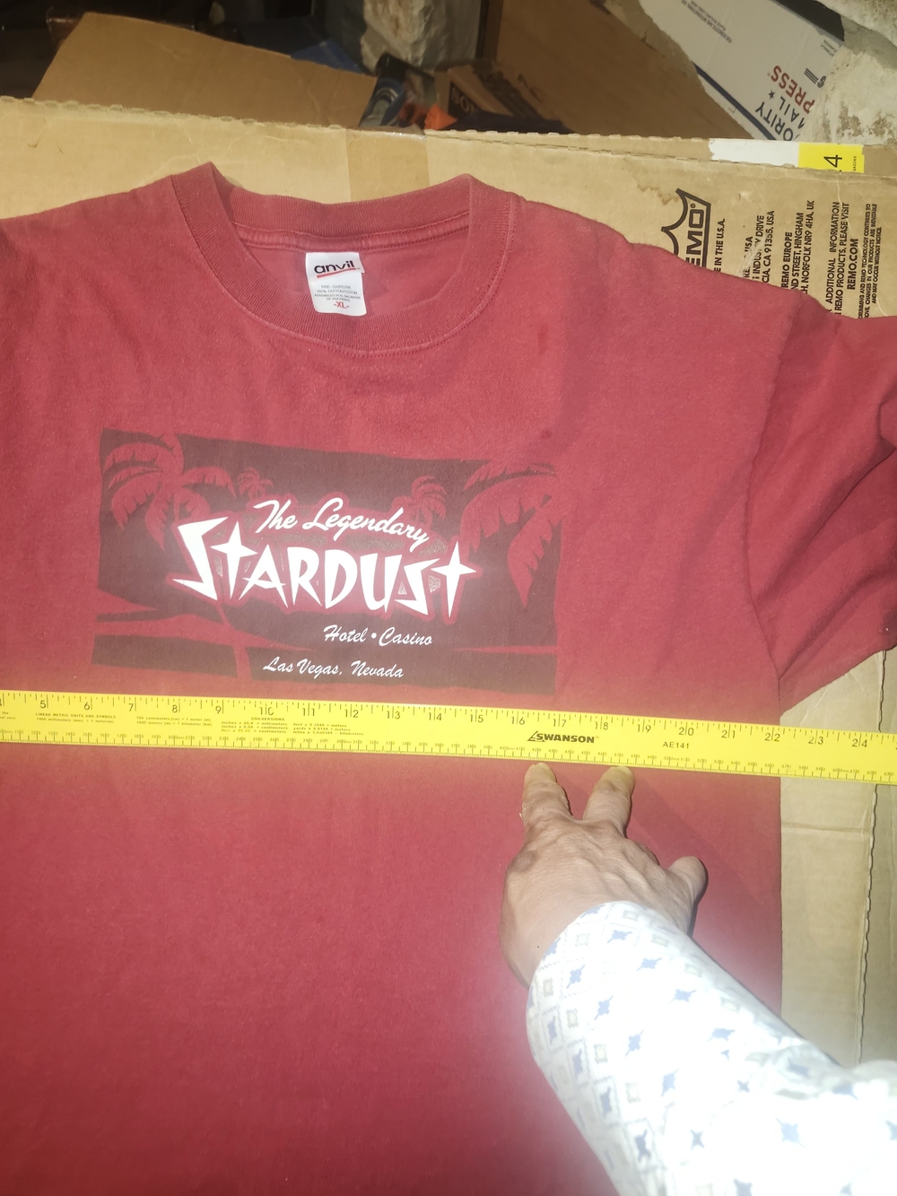Vtg stardust mob casino xl anvil
